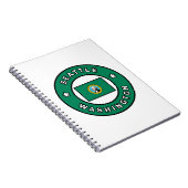Seattle Washington Notitieboek (Rechterzijde)