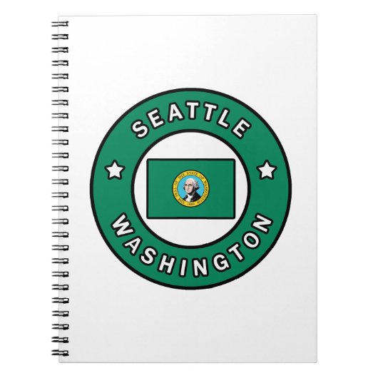 Seattle Washington Notitieboek (Voorkant)