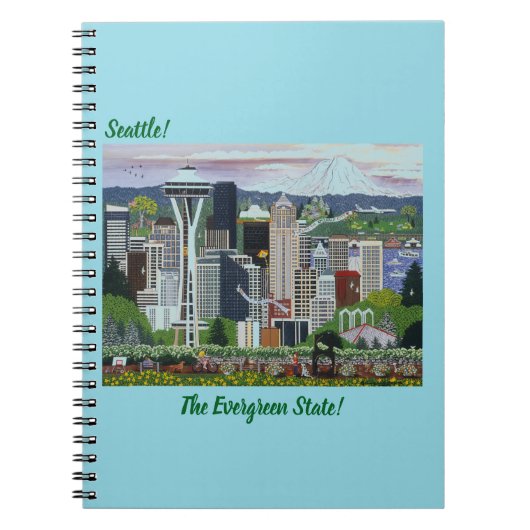 Seattle Washington Notitieboek (Voorkant)