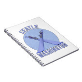 Seattle, Washington Notitieboek (Rechterzijde)