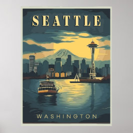 Seattle, Washington Poster