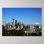 Seattle Washington Poster (Voorkant)