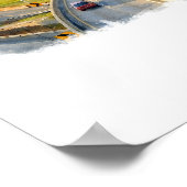 Seattle Washington Poster, Watercolor, Custom Poster (Hoek)