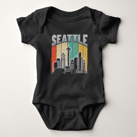 Seattle Washington Romper (Voorkant)