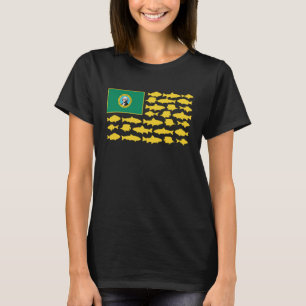 Seattle Washington Saltwater Vist Seattleite WA T-shirt