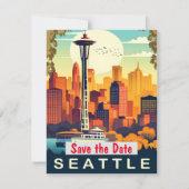 Seattle, Washington, Save The Date (Voorkant)