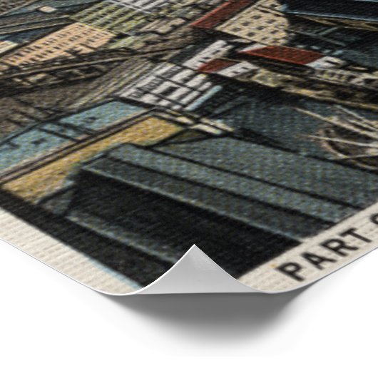 Seattle, Washington, Seattle Poster (Hoek)