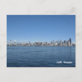 Seattle Washington Skyline Briefkaart (Voorkant)