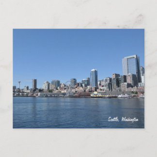 Seattle Washington Skyline Briefkaart