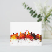 Seattle Washington Skyline Briefkaart (Staand voorkant)
