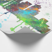 SEATTLE WASHINGTON SKYLINE CADEAUPAPIER (Hoek)