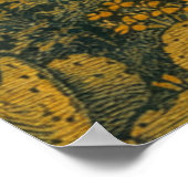 Seattle Washington Skyline in Japanese Ukiyo-e Poster (Hoek)