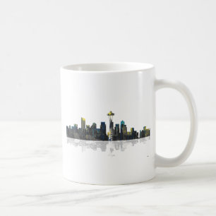 Seattle Washington Skyline Koffiemok