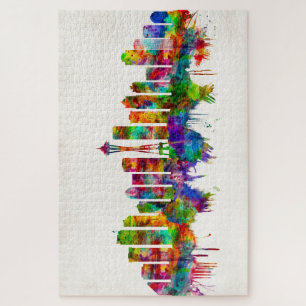 Seattle Washington Skyline Legpuzzel