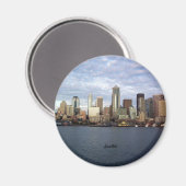 Seattle, Washington skyline Magneet (Voorkant / Achterkant)