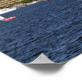 Seattle Washington Skyline, Poster van het meer (Hoek)