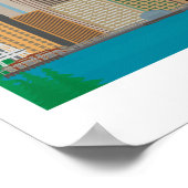 Seattle, Washington Skyline Print - Poster/Canvas (Hoek)