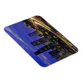 Seattle, Washington skyline 's nachts Magneet (Rechterzijde)