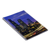 Seattle, Washington skyline 's nachts Notitieboek (Rechterzijde)