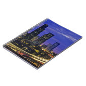 Seattle, Washington skyline 's nachts Notitieboek (Linkerzijde)