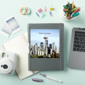 Seattle, Washington skyline Sticker (iPad Cover)