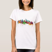 Seattle Washington Skyline T-shirt (Voorkant)