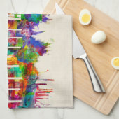 Seattle Washington Skyline Theedoek (Quarter Fold)