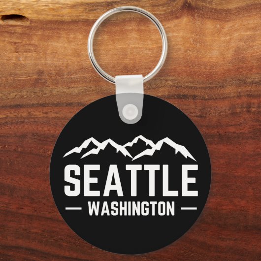 Seattle Washington Sleutelhanger (Voorkant)