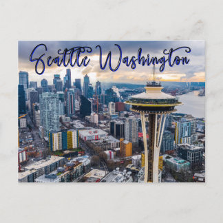 Seattle Washington Space Needle Briefkaart