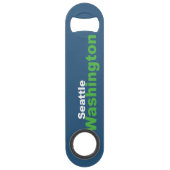 Seattle, Washington Speed Bottle Opener Flessenopener (Achterkant)