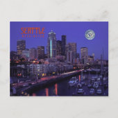 Seattle, Washington, staat Briefkaart (Voorkant)