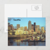 Seattle Washington state Briefkaart (Voorkant / Achterkant)