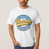 Seattle Washington State retro logo. T-shirt (Voorkant)