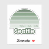 Seattle Washington Sticker (Vel)