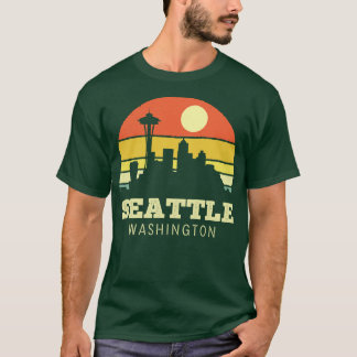 Seattle Washington  Sunset T-shirt
