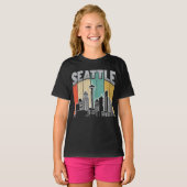 Seattle Washington T-shirt (Voorkant volledig)