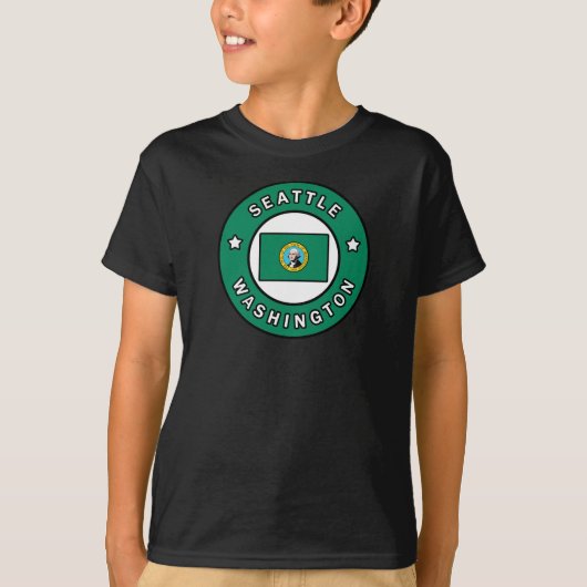 Seattle Washington T-shirt (Voorkant)