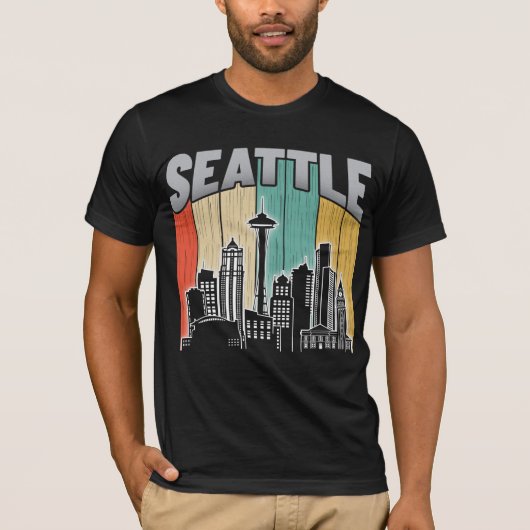 Seattle Washington T-shirt (Voorkant)