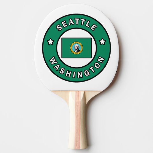 Seattle Washington Tafeltennisbatje (Voorkant)