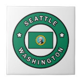 Seattle Washington Tegeltje (Voorkant)