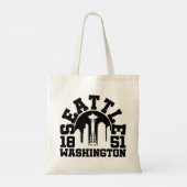 Seattle, Washington Tote Bag (Achterkant)