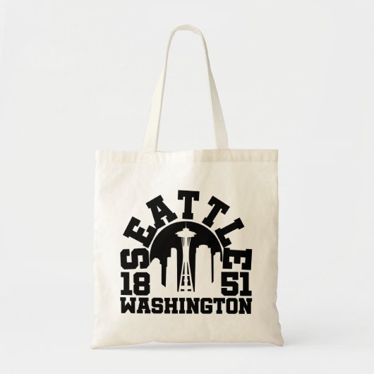 Seattle, Washington Tote Bag (Voorkant)