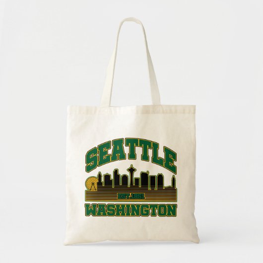 Seattle, Washington Tote Bag (Voorkant)