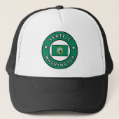 Seattle Washington Trucker Pet (Voorkant)