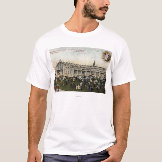 Seattle, Washington - Uitzicht van de Landbouw T-shirt (Voorkant)