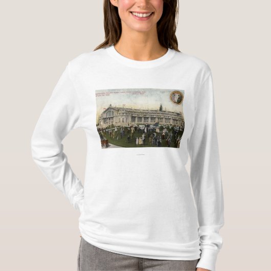 Seattle, Washington - Uitzicht van de Landbouw T-shirt (Voorkant)