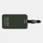 Seattle, Washington - Uitzicht van de stad Bagagelabel (Achterkant horizontaal)