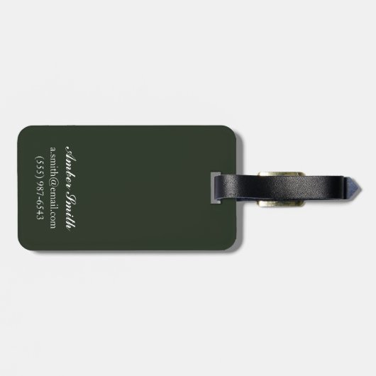 Seattle, Washington - Uitzicht van de stad Bagagelabel (Achterkant horizontaal)