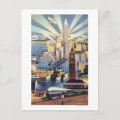 Seattle, Washington - Uitzicht van de stad Briefkaart (Voorkant)