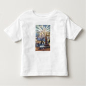 Seattle, Washington - Uitzicht van de stad Kinder Shirts (Voorkant)